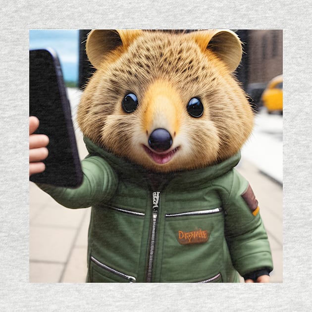 Quokka Selfie 07 by Jaymz Weiss Designz